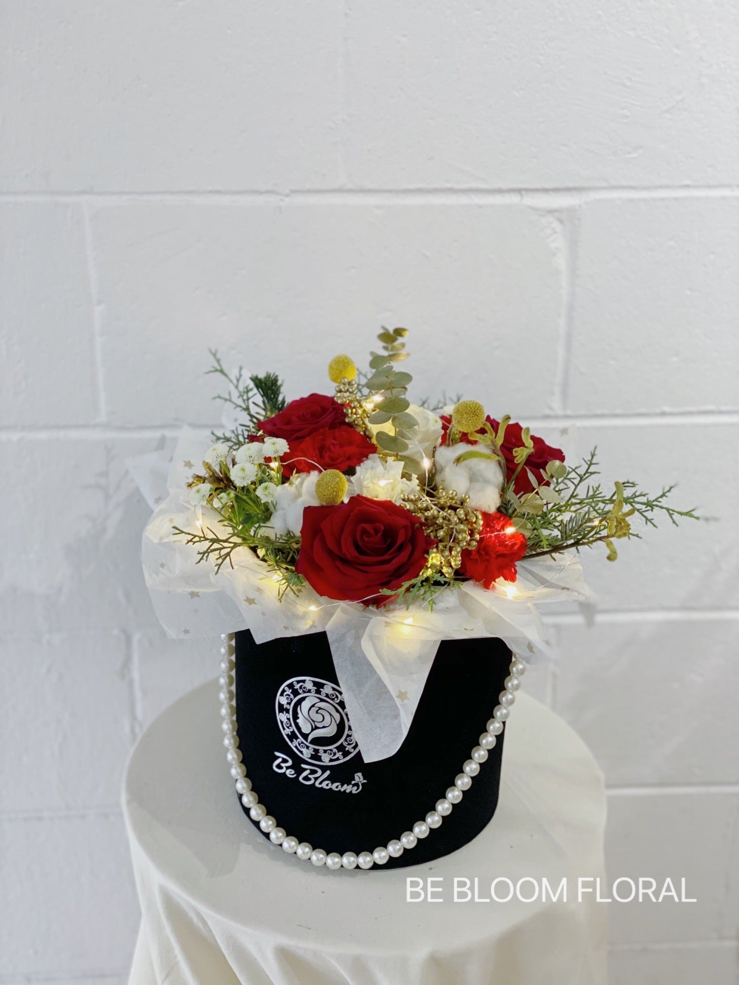 Holiday Fresh Flower Bucket